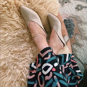 Perfect Mule in Foil Suede